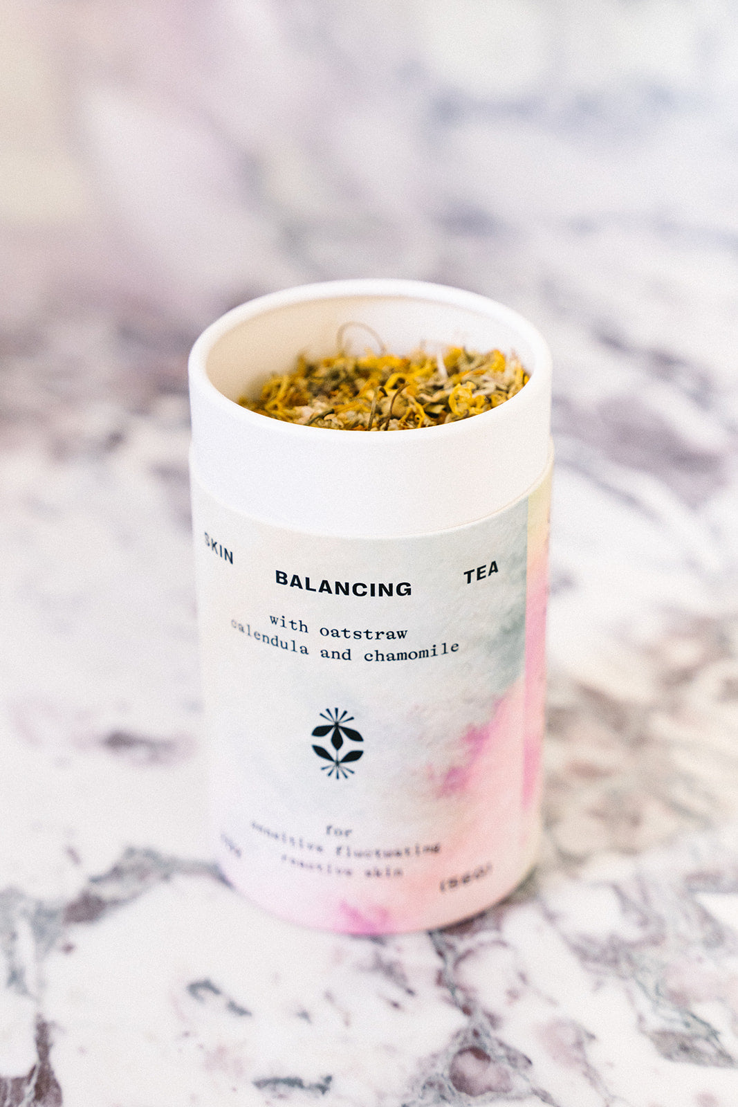 Skin Balancing Tea — Daily Herbal Tea for Sensitive Skin & Nervous System Support